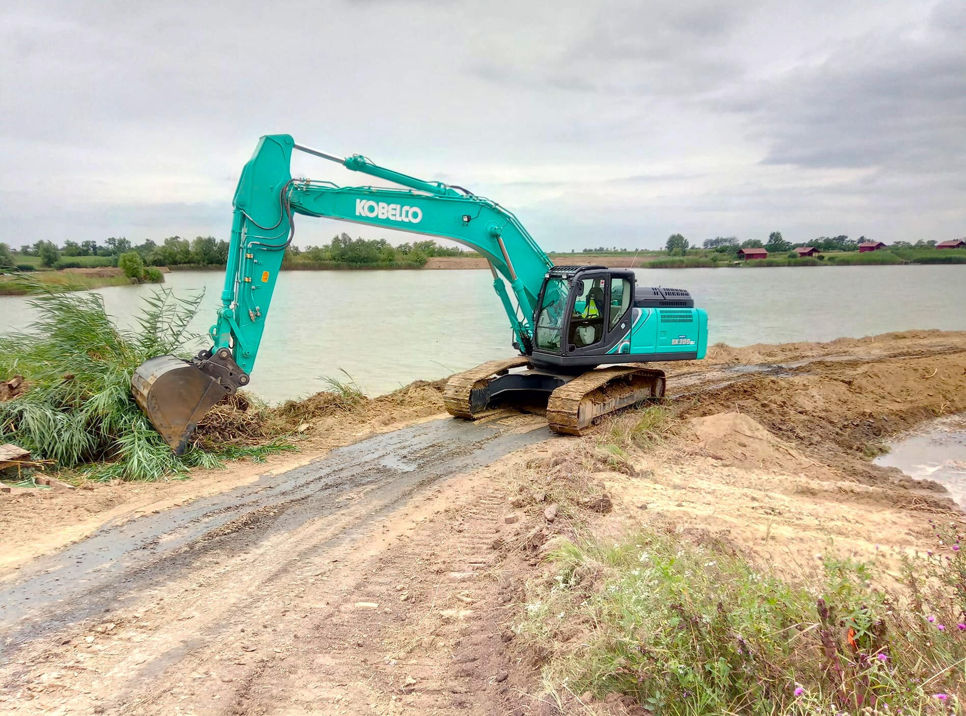 Rypadlo Kobelco SK300NLC